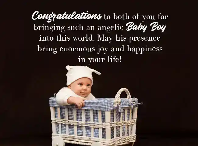 Religious Congratulations Message for Baby Boy