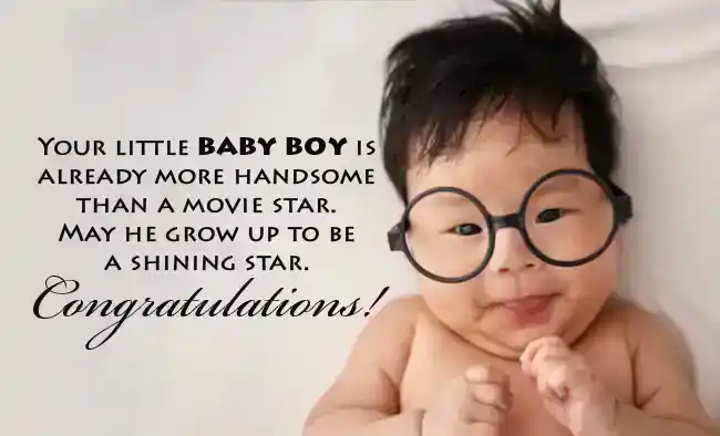 Congratulations for Baby Boy