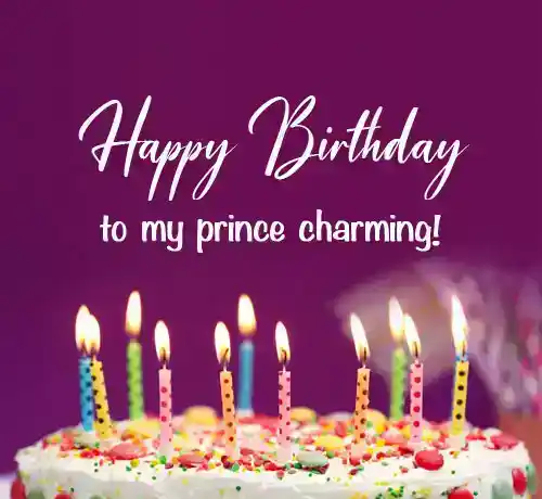 birthday cake message for boyfriend