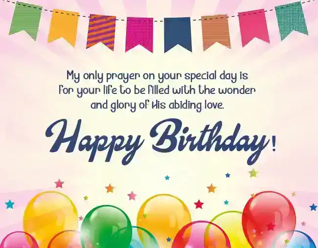 Birthday Prayer Wishes