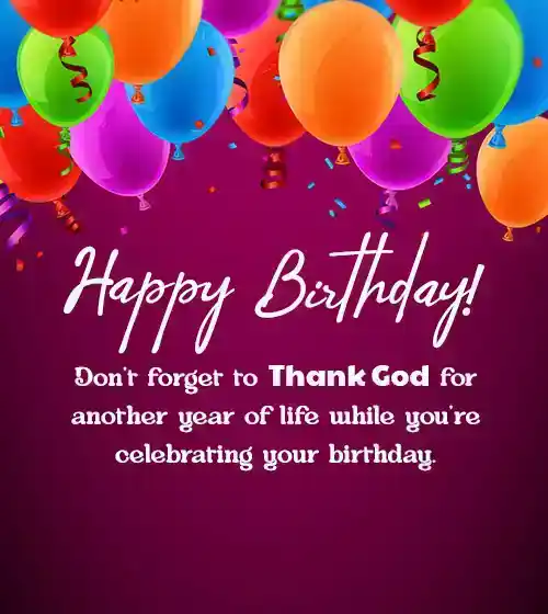 religious birthday message