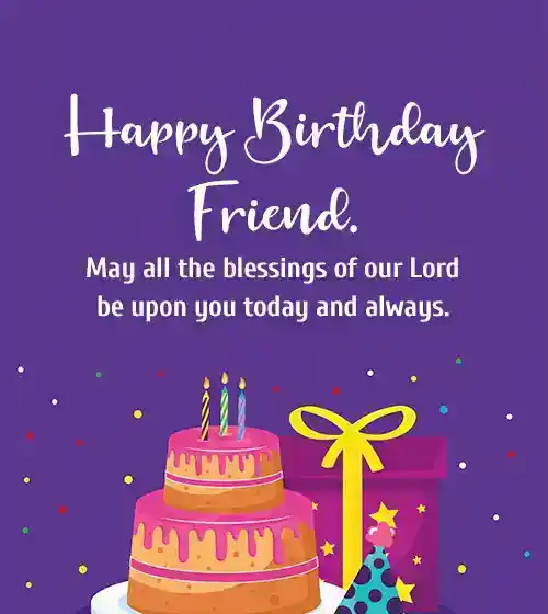 blessing birthday wishes for friend