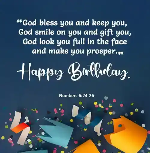 Christian Birthday Wishes from the Bible