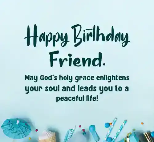 Christian Birthday Wishes for Friend