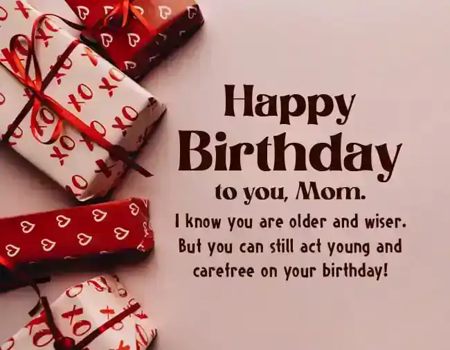 funny birthday wishes for mom