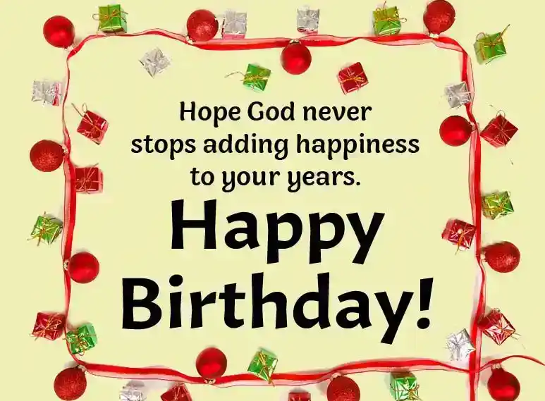 Religious Birthday Messages