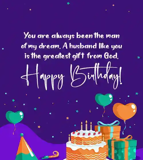 birthday messages for husband