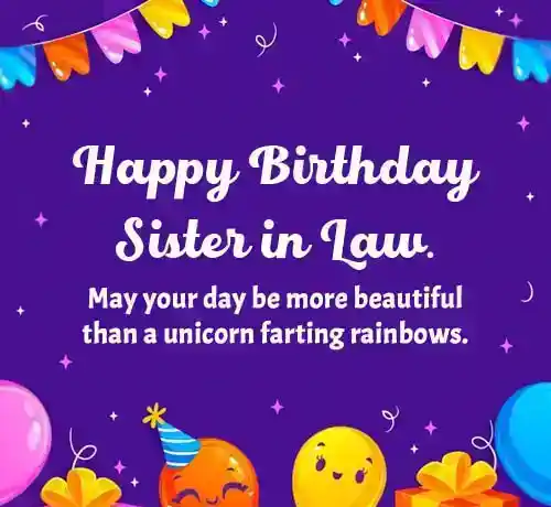 birthday wishes to sister in law