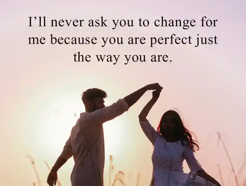 romantic messages for him and her