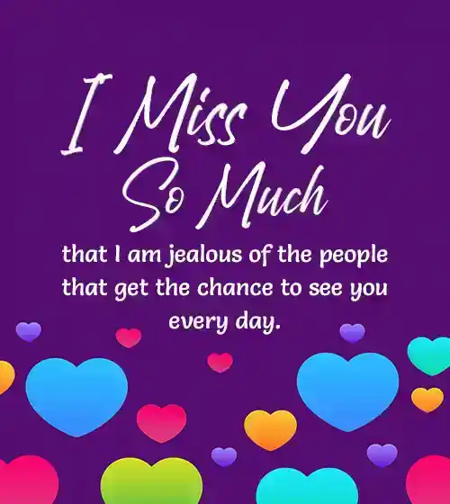 i miss you message for girlfriend