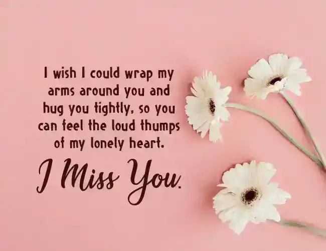 miss you message for gf