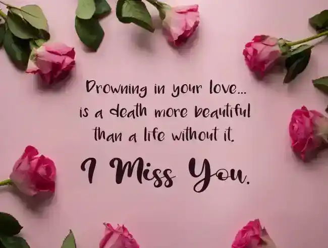 miss you message for bf