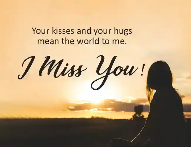 Missing You Text for Him