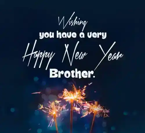 short new year quotes for brother