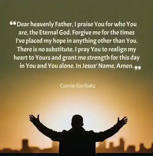 prayer for the day for strength