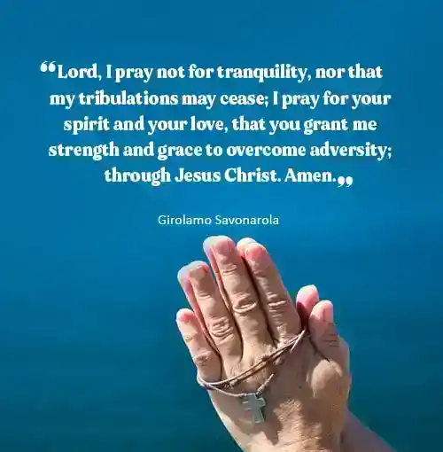 Modlete se za sílu, uzdravení, odvahu a další