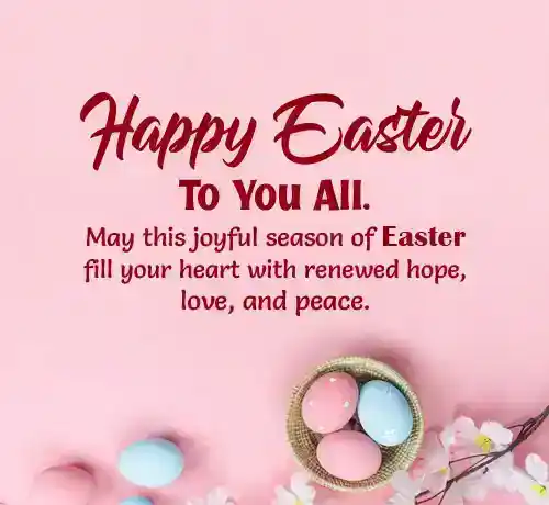 happy easter message