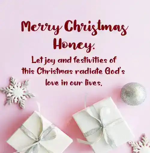 religious christmas message to wife