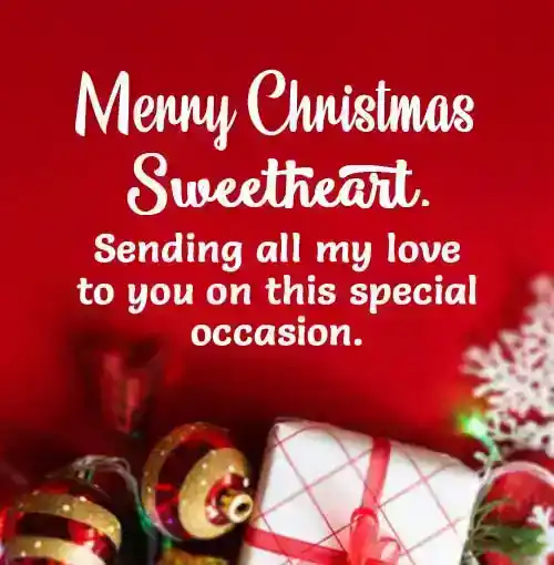 Romantic Christmas Wishes for Him