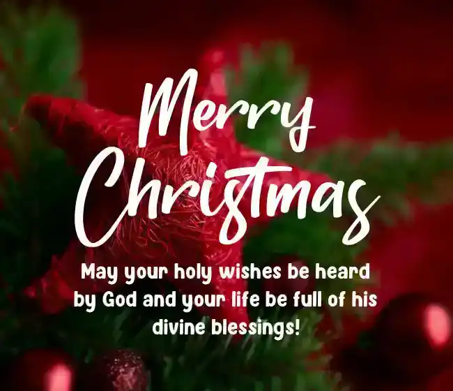 Religious Christmas Message