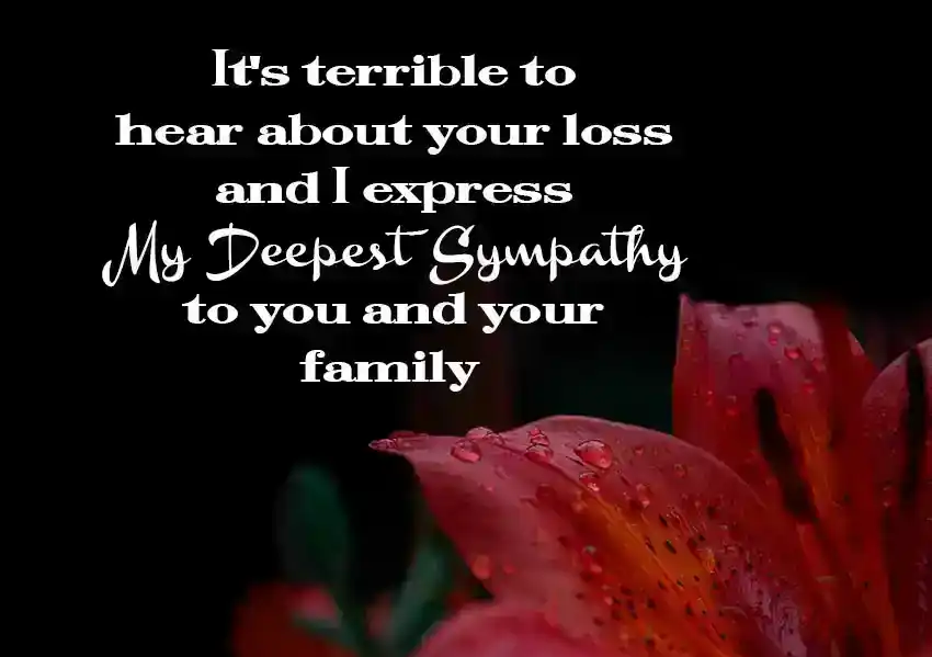 Condolences Card Messages