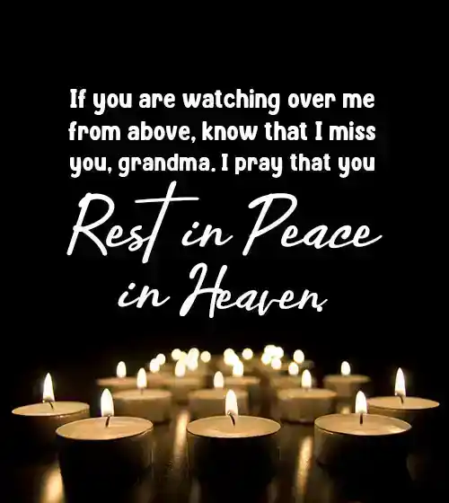 RIP Messages For Grandma