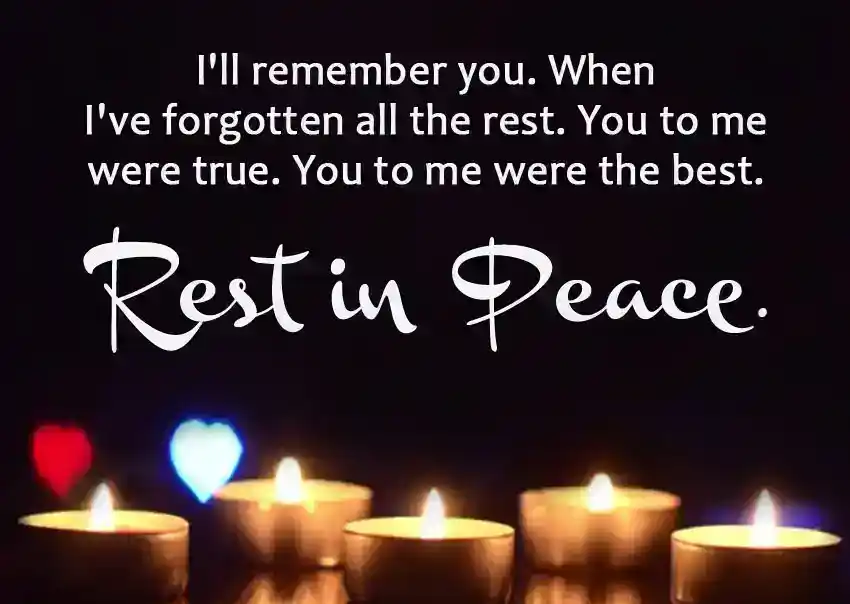 May Your Soul Rest in Peace