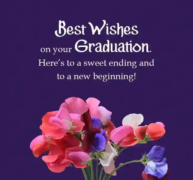 Best Wishes on Graduation