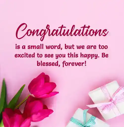 congratulations message