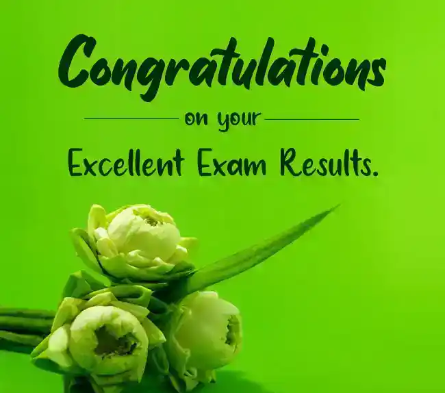 congratulations for result