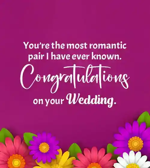 Wedding Wishes for a Newly Married Friend