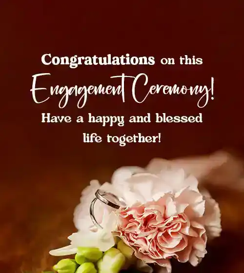 Short Engagement Wishes