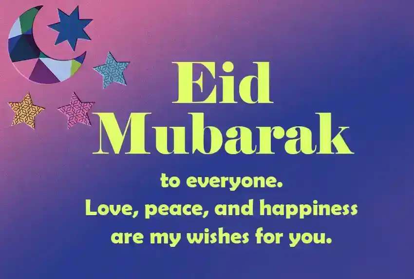 Eid Card Messages