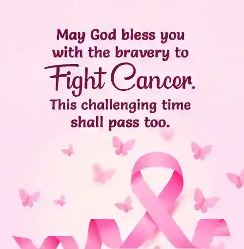 short positive message for cancer patient