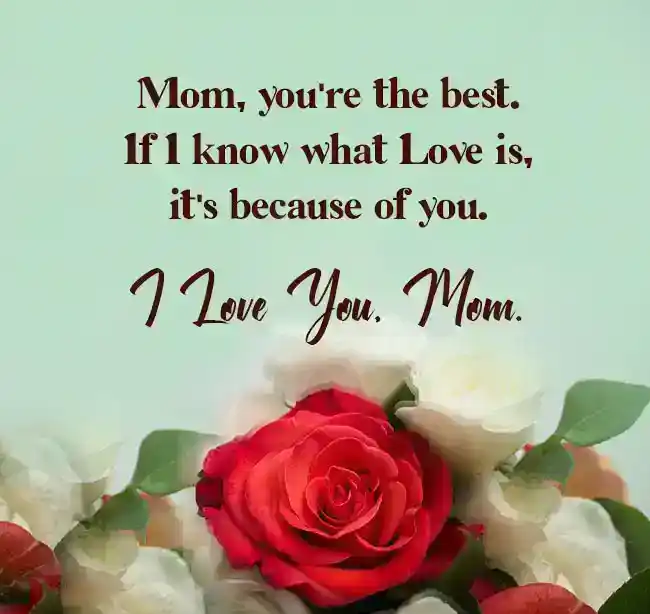 beautiful message for mother