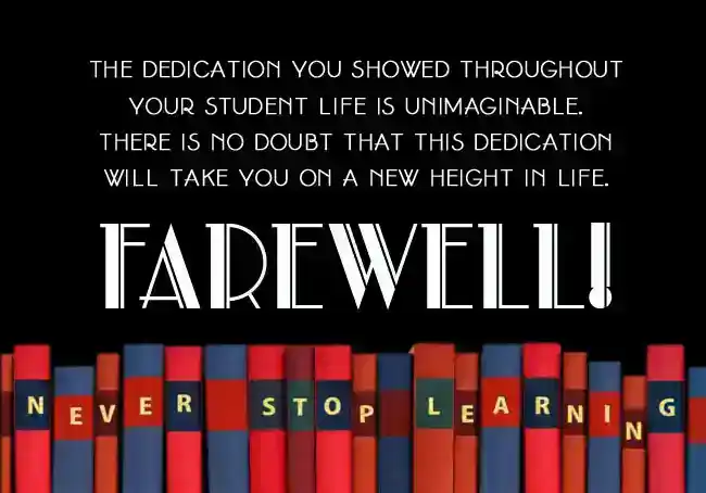 Best Farewell Messages for Students