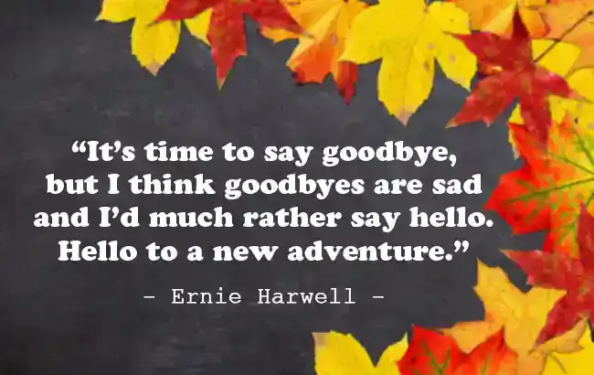 Goodbye Quotes for Students