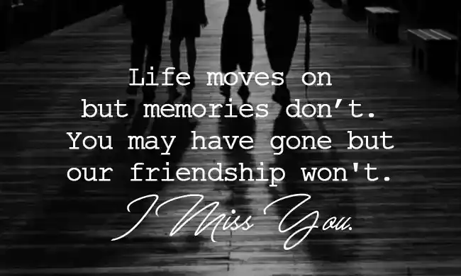 I Miss You Messages for Friends After Death