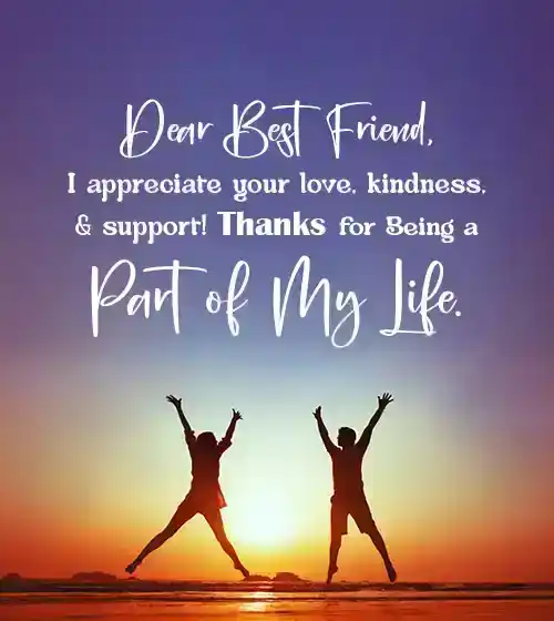 sweet message for my best friend