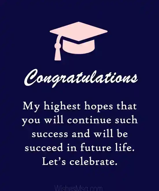congratulation graduation friend