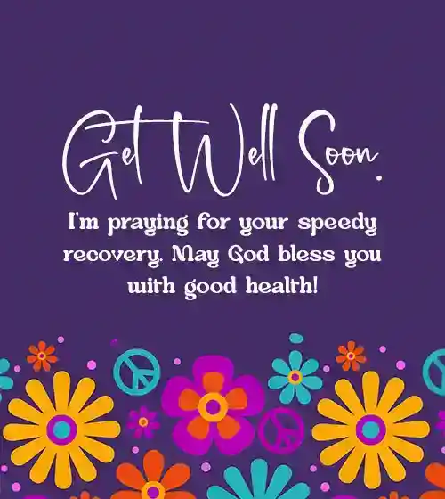 get well soon message