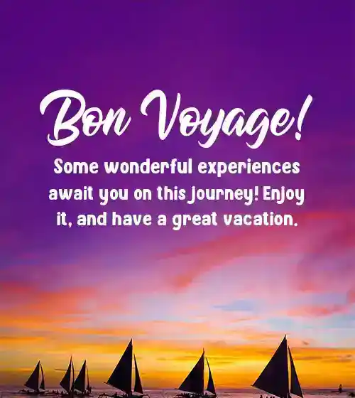 Bon Voyage Message For Sibling