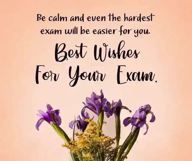 wishes for exam
