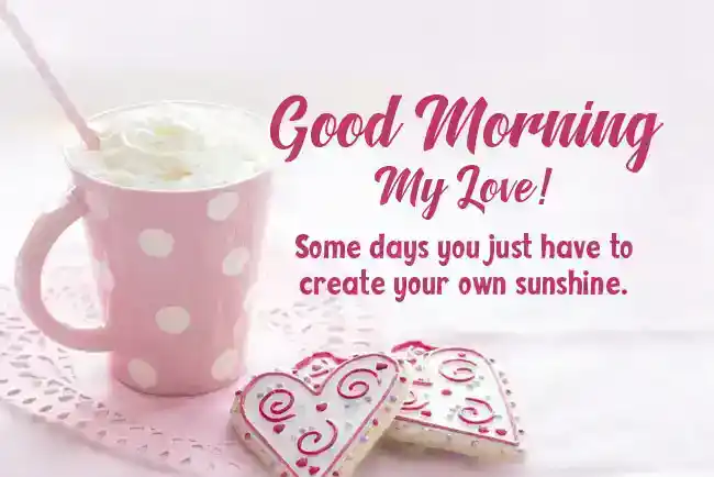 good morning message for my husband