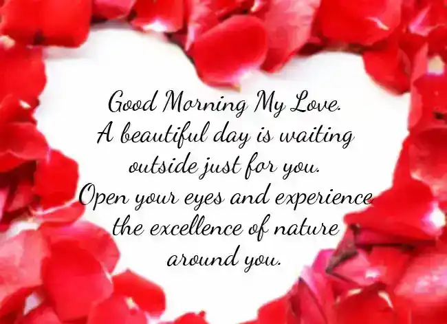 Good Morning Love Messages