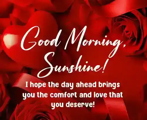 good morning love message for him