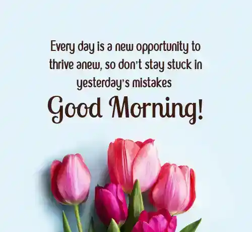 good morning message