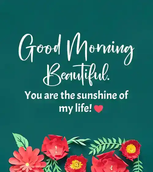 Good Morning Love Message for Her