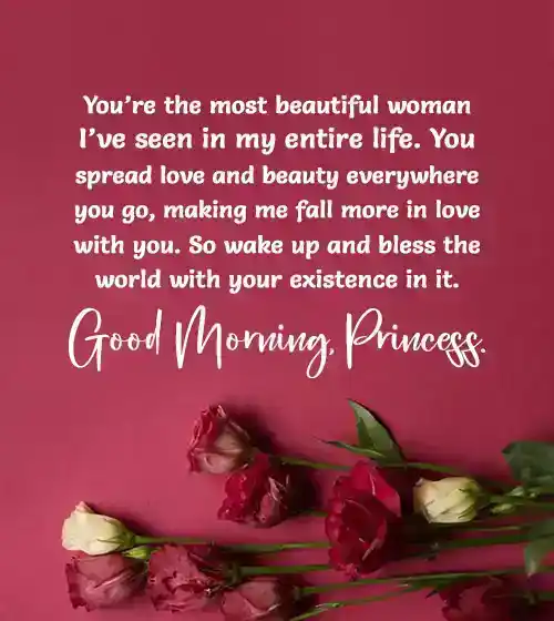 long good morning paragraphs for her