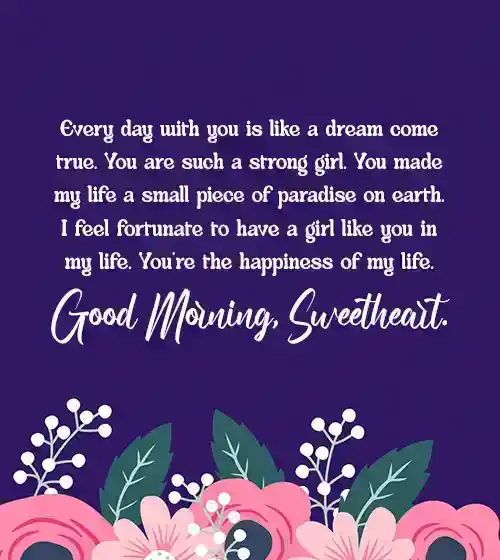 Emotional Long Good Morning Paragraphs for Her